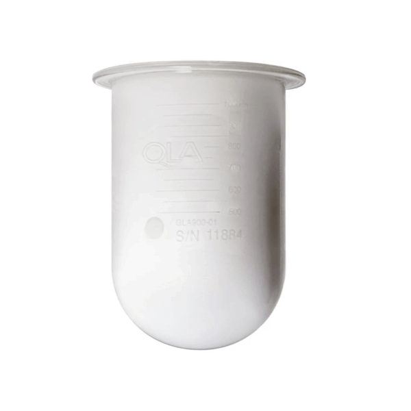 Vaso de Vidrio Recubierto PTFE para Disolutor - Imagen 3