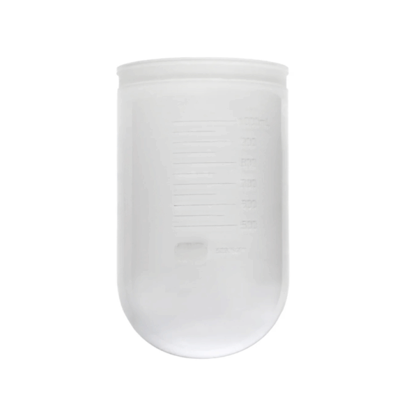 Vaso de Vidrio Recubierto PTFE para Disolutor - Imagen 4