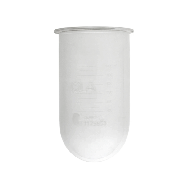 Vaso de Vidrio Recubierto PTFE para Disolutor - Imagen 5