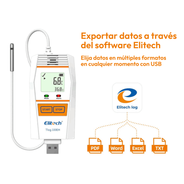 Elitech Tlog-100EH - Imagen 2