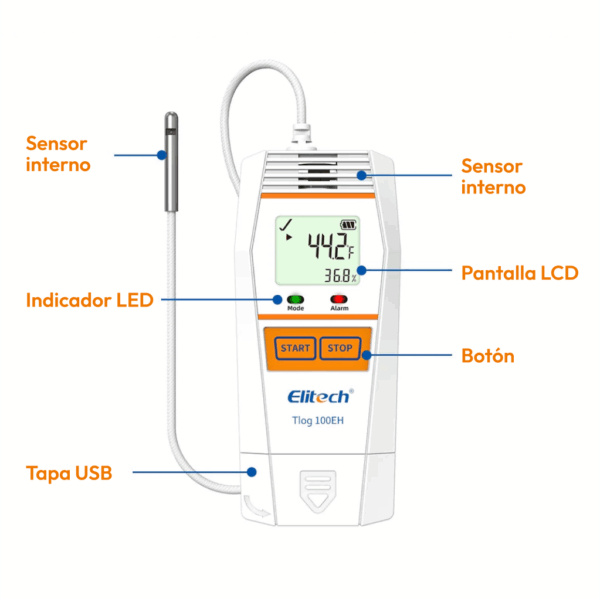 Elitech Tlog-100EH - Imagen 6