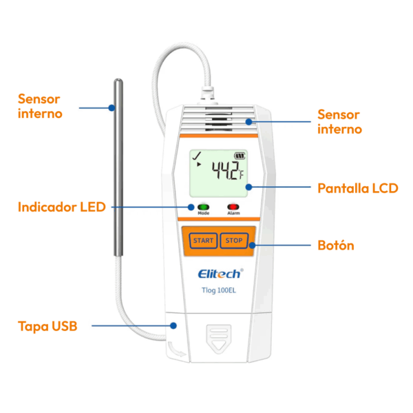 Elitech Tlog-100EL - Imagen 6