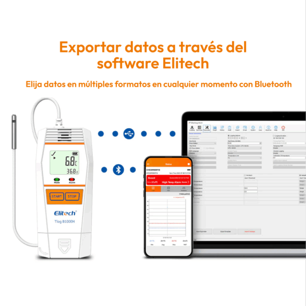 Elitech Tlog-B100EH - Imagen 2
