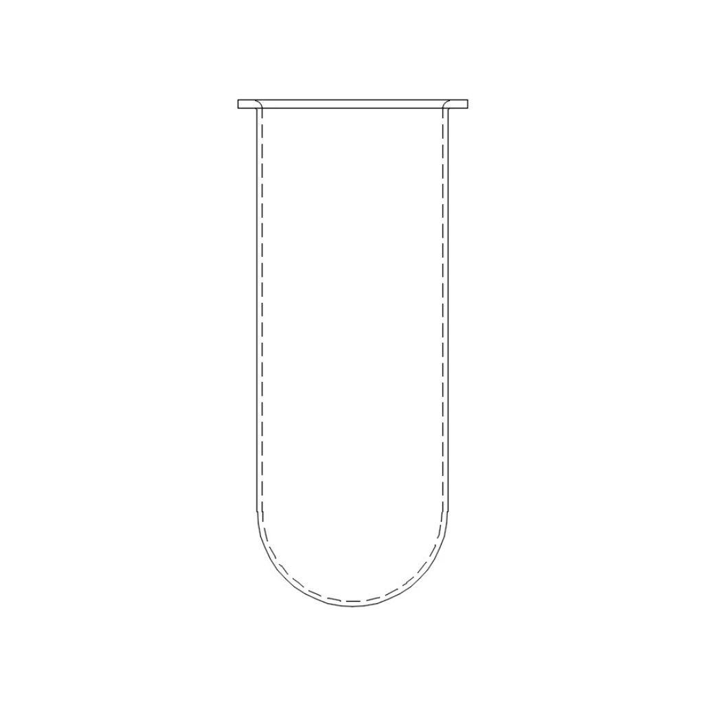 Vaso de Vidrio Transparente para Disolutor - Todas las Marcas - Imagen 4