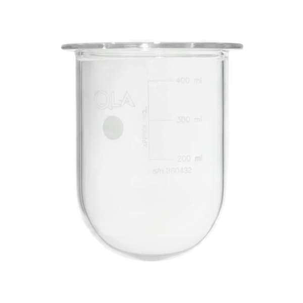 Vaso de Vidrio Transparente para Disolutor - Todas las Marcas