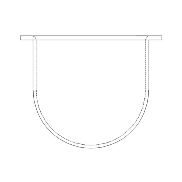 Vaso de Vidrio Transparente para Disolutor - Todas las Marcas