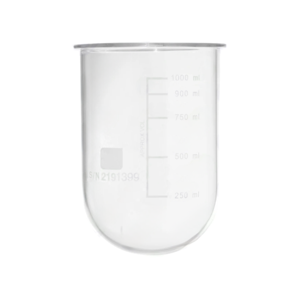 Vaso de Vidrio Transparente para Disolutor - Todas las Marcas