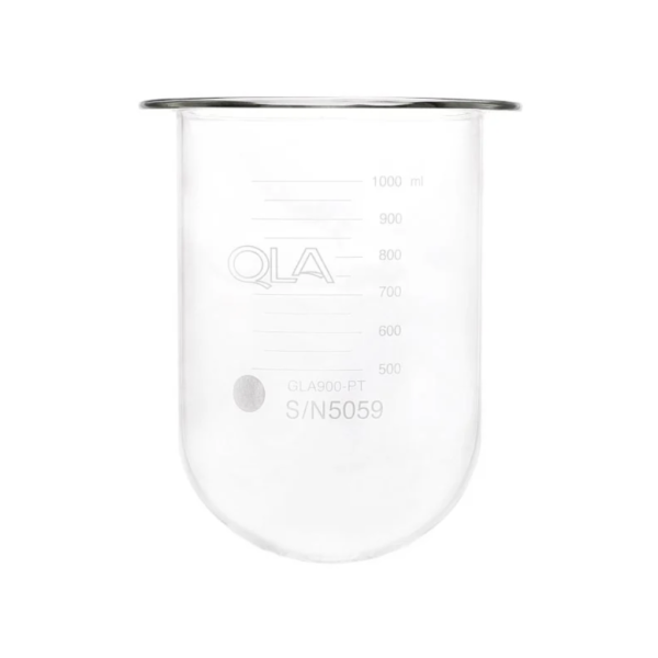 Vaso de Vidrio Transparente para Disolutor - Todas las Marcas