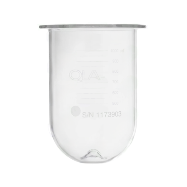 Vaso de Vidrio Transparente para Disolutor - Todas las Marcas