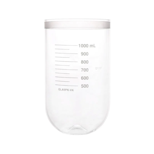 Vaso de Vidrio Transparente para Disolutor - Todas las Marcas