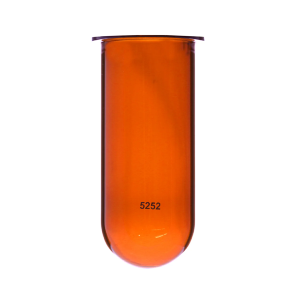 Vaso de Vidrio Ámbar para Disolutor - Todas las Marcas