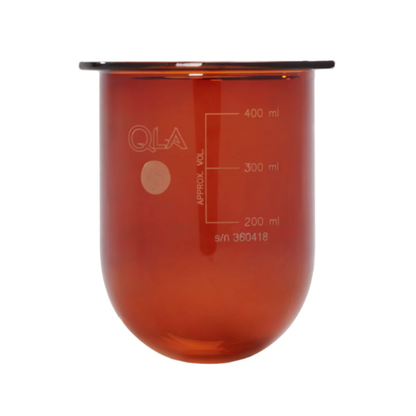 Vaso de Vidrio Ámbar para Disolutor - Todas las Marcas