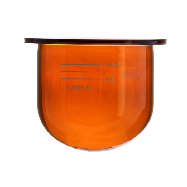 Vaso de Vidrio Ámbar para Disolutor - Todas las Marcas