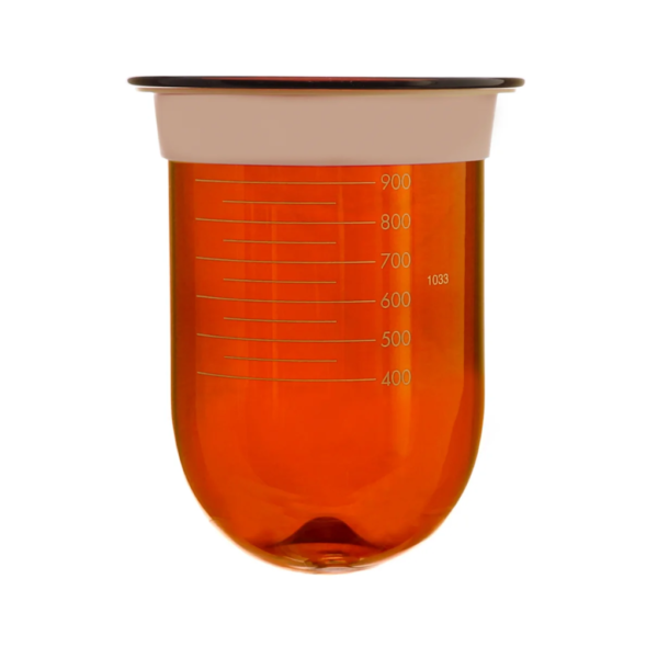 Vaso de Vidrio Ámbar para Disolutor - Todas las Marcas