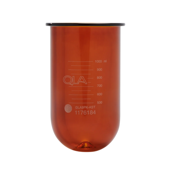 Vaso de Vidrio Ámbar para Disolutor - Todas las Marcas