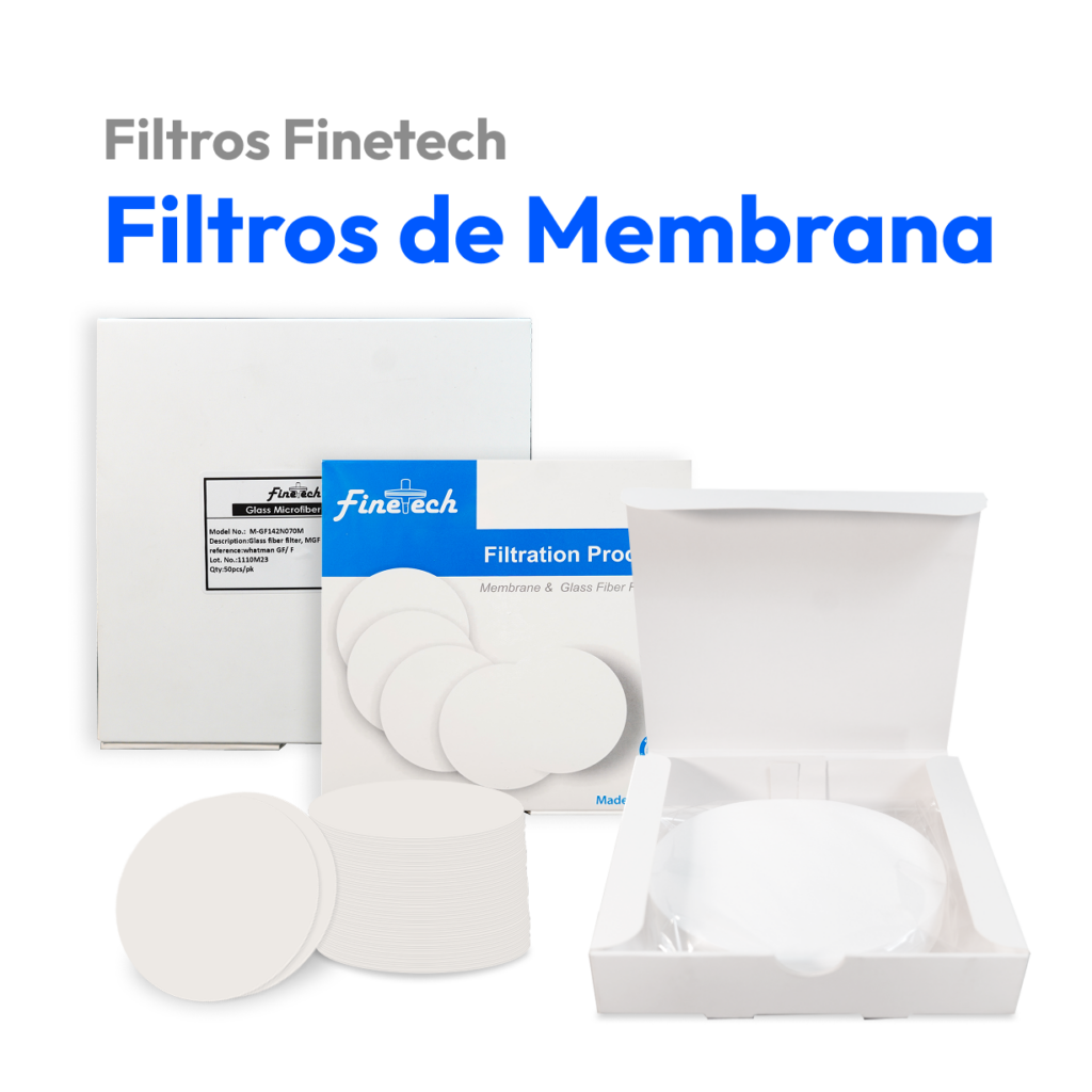 Filtros de membrana para filtración y análisis en laboratorio WIST.