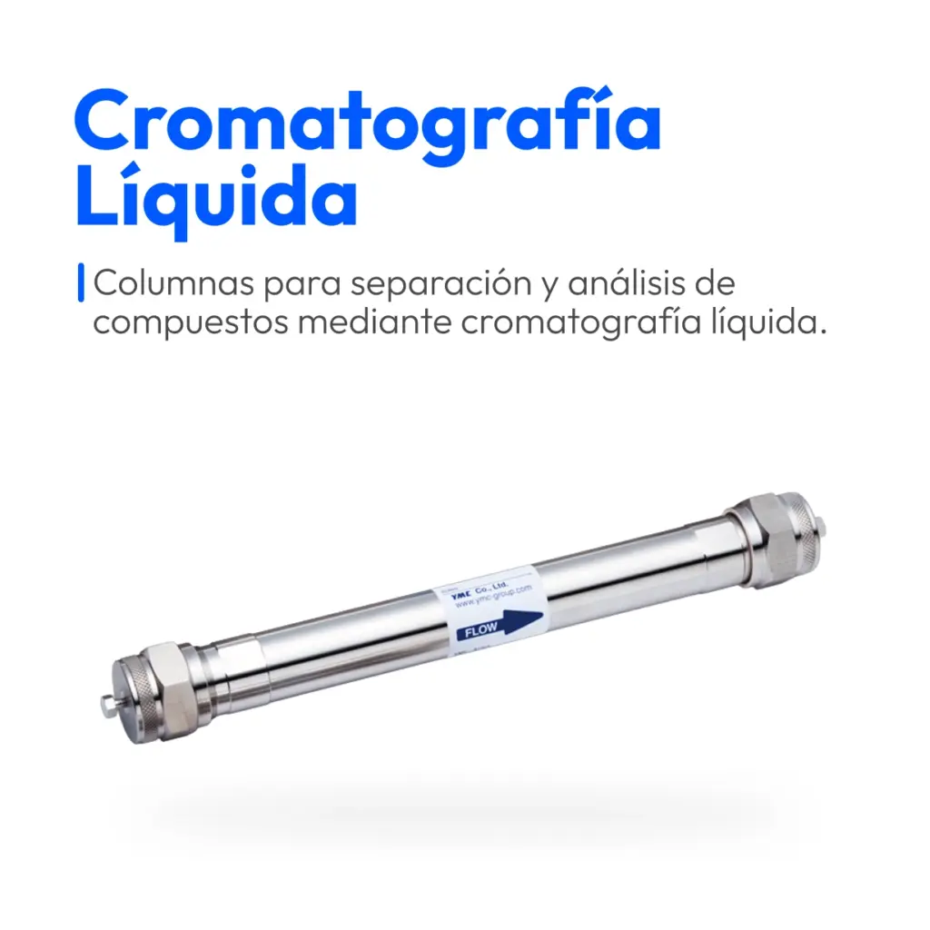 Columnas cromatográficas, consumibles y accesorios para cromatografía líquida HPLC en laboratorios de control de calidad con WIST.