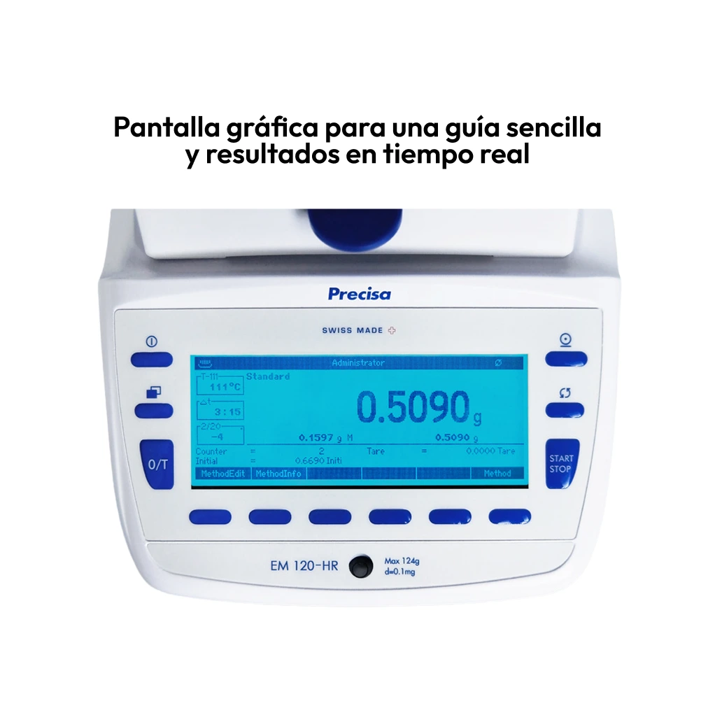 Analizador de humedad Series 365 EM - Precisa - Imagen 5