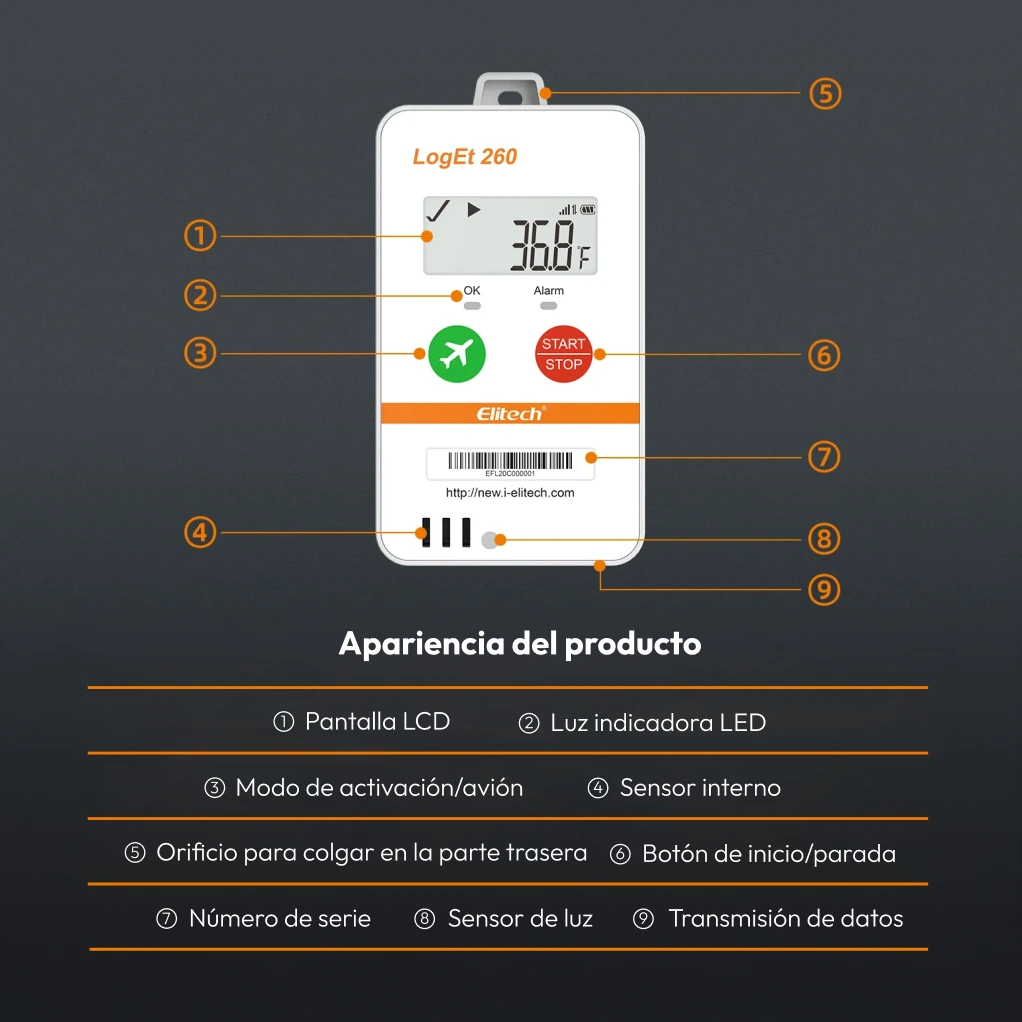 Elitech LogEt 260 - Imagen 9
